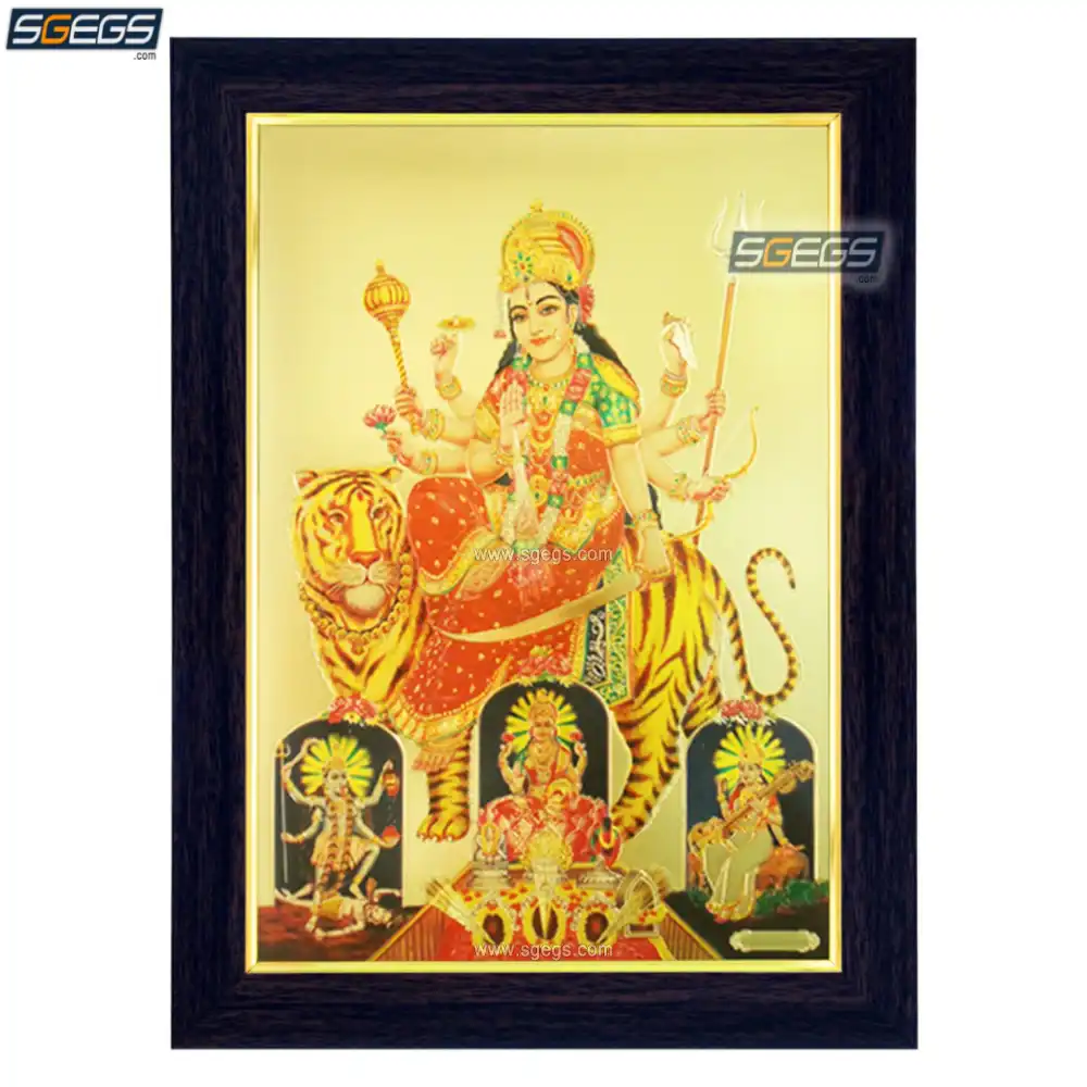 Goddess Ambe Vaishno Devi Kali Lakshmi Saraswati Photo Frame Durga ...